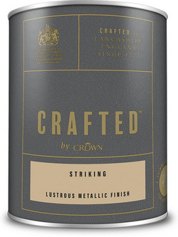 Crown Crafted lustrous metallic Striking, μεταλλικό χρώμα 125ml