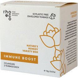 Rhoeco Nature's Remedy Collection Βιολογικό Μείγμα Βοτάνων Immune Boost 5x2 Φακελάκια 18040