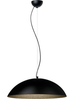 Arkolight Φωτιστικό Μονόφωτο Plexiglass Μαύρο ή Λευκό - Χρυσό Τρίφωτο 3xΕ27 Φ47 - Arkolight - Μαύρο - 130-42-03/47