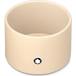 Montblanc Στρογγυλός δίσκος γραφείου σε λάκα Ivory (Medium) 133169
