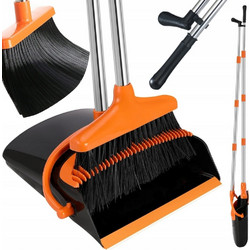 Verk group Σετ Σφουγγαρίστρα Swifter Lazy Man's Sweeping Kit με Βούρτσα Σκούπα Σκουπάκι & Φαράσι 2 σε 1 5907451371725