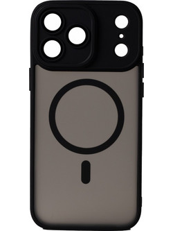 Hybrid Θήκη Σιλικόνης Με Magsafe & Metal Camera Lens Protection iPhone 17 Pro Max Μαύρο