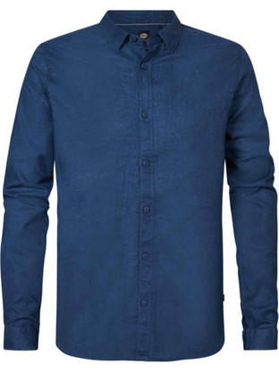 ΠΟΥΚΑΜΙΣΟ LS LINEN INDIGO