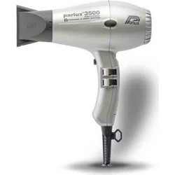 Parlux 3500 Super Compact Επαγγελματικό Πιστολάκι Μαλλιών Ionic 2000W Silver