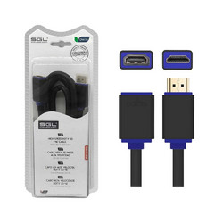 SGL Καλώδιο HDMI Male to HDMI Female 0.15m Black