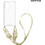 Sonique Armor Clear Θήκη Σιλικόνης με Strap Oppo A98 5G Beige