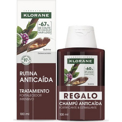 KLORANE QUININE AND EDELWEISS BIO SERUM SET 2 pcs