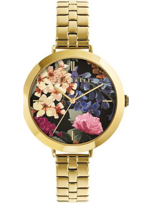 Ted Baker Γυναικείο Ρολόι με Χρυσό Μεταλλικό Μπρασελέ BKPAMF103
