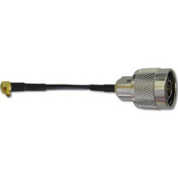 E-zy EZ-MMCXRA2NM25 MMCX Right Angle to N-Type Male 25cm