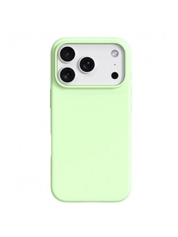 Θήκη Rubber Ενισχυμένης Σιλικόνης για iPhone 17 Pro Φυστικί
