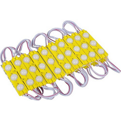 Αλυσίδα 20τμχ LED Modules 12V για Επιγραφές και Πινακίδες - ΚΙΤΡΙΝΟ
