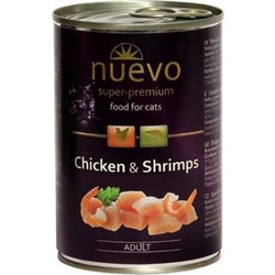 Nuevo Super Premium Adult with Chicken & Shrimps 400gr