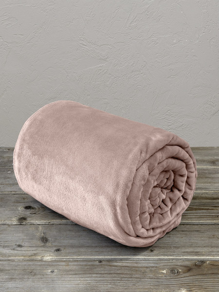 Κουβέρτα Fleece Υπέρδιπλη 220x240 - Meleg Light Pink 5206482109285
