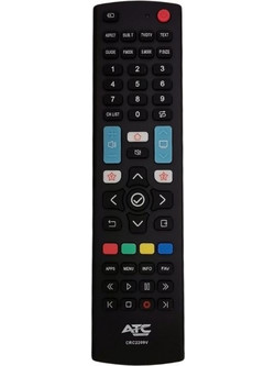 ATC CRC-2209V 9in1 Universal Τηλεχειριστήριο για Τηλεόραση