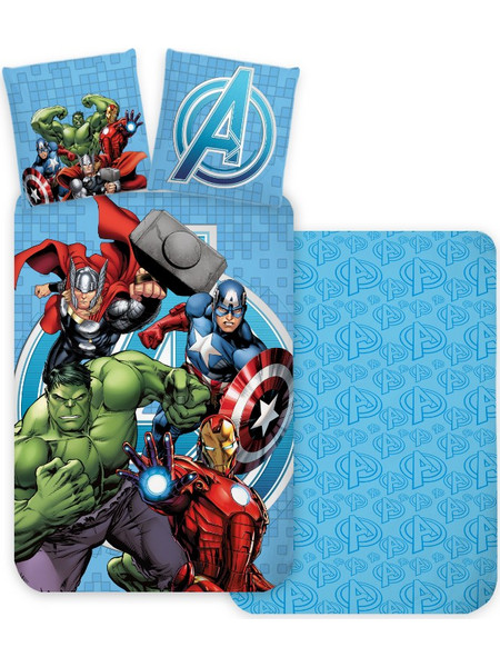 Bed Linen - Junior Size 100x140 cm - Avengers (1000928)