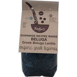Φακές μαύρες Beluga 500gr Βιοαγρός