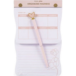 Organizer Weekly Posh+Pop με Στυλό