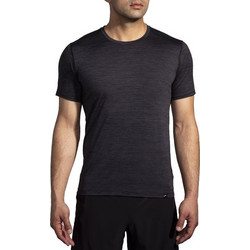 Brooks LUXE Run Ανδρικό Αθλητικό T-Shirt Ανθρακί 211498-009