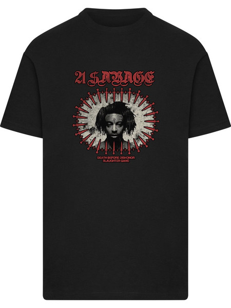 21 Savage Before Dishonor Tee black
