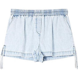 MILKWHITE Shorts denim light blue