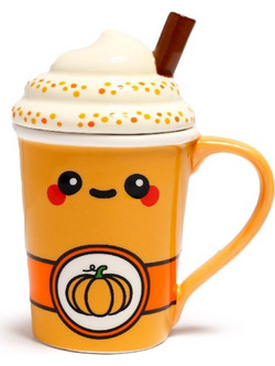 Puckator LMUG20 Puckator Κεραμική κούπα 320ml Pumpkin Spiced Latte
