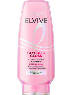 L'Oreal Paris Elseve Glycolic Gloss Conditioner για Επανόρθωση 300ml