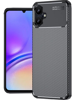 Ancus AutoFocus Carbon Fiber Θήκη Black (Samsung Galaxy A07 4G SM-A075)