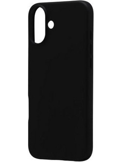 Θήκη Liquid Silicon inos Apple iPhone 16 Plus 5G Velvet Μαύρο N66016