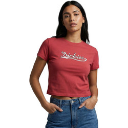 DICKIES LOOSE WAVE SS TEE W DK0A88FDL33-L33 Κόκκινο