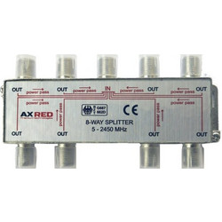 Axred 8-Way Splitter | Διακλαδωτής 8 εξόδων τύπου F