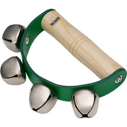 Nino Percussion NINO Nino 962 Green Κουδουνάκια με Χειρολαβή