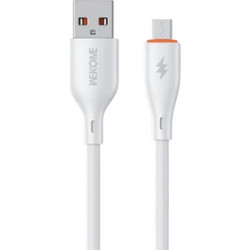Καλώδιο Φόρτισης WK WDC-67m USB σε Micro 12W 1m Λευκό