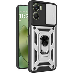 Bodycell Armor Slide Θήκη Silver (Motorola Moto G06)