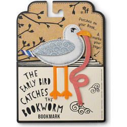 Σελιδοδείκτης If The Early Bird Catches The Bookworm Seagul