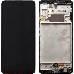 Οθόνη Incell Με Μηχανισμό Αφής με Πλαίσιο για Samsung - Galaxy A32 4G - Awesome Black - (A325F)