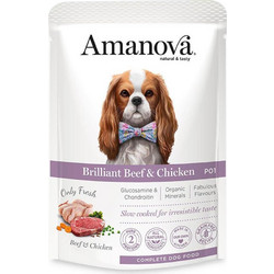 Amanova Adult Brilliant Beef & Chicken 100gr