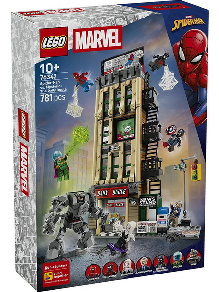 Lego Marvel Spider-Man vs Mysterio The Daily Bugle για 10+ Ετών 76342