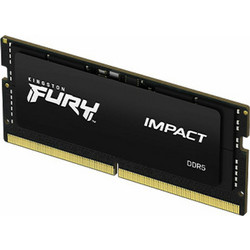 Kingston Fury Impact 32GB (1X32GB) DDR5 RAM 4800MHz C38 SoDimm Black