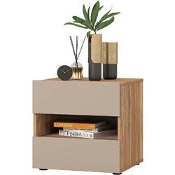 Κομοδίνο Shizen 162804749 46x40,5x45cm Natural-Beige