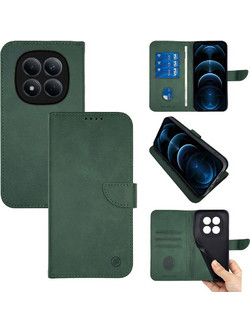 Sonique Urban Wallet Θήκη Πορτοφόλι Dark Green (Xiaomi Redmi Note 15 Pro 4G)