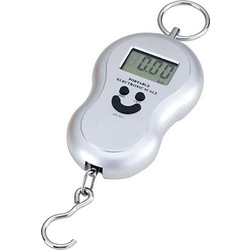 Ψηφιακή Ζυγαριά Χειρός με Γάντζο έως 50kg και LCD Οθόνη Andowl Q-DZ012 Ασημί