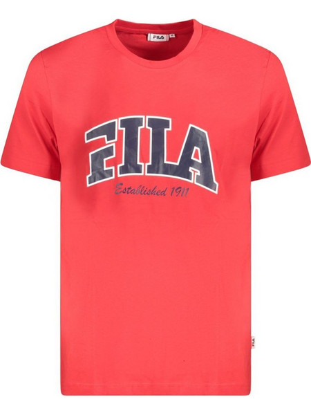 FILA MEN'S SHORT SLEEVE T-SHIRT RED - FAM0882_RO30002