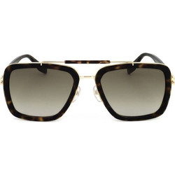 Marc Jacobs MARC674S 086/HA Ανδρικά Γυαλιά Ηλίου Aviator Κοκάλινα Ταρταρούγα με Καφέ Degradee Φακό
