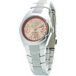 Chronotech Γυναικείο Ρολόι με Ασημί Μεταλλικό Μπρασελέ CC7039L-07M