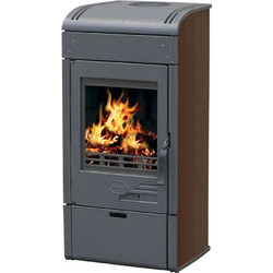 Plamen Vesta Brown 10kW Ατσάλινη Ξυλόσομπα 10kW