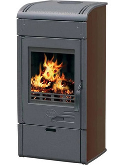 Plamen Vesta Brown 10kW Ατσάλινη Ξυλόσομπα 10kW