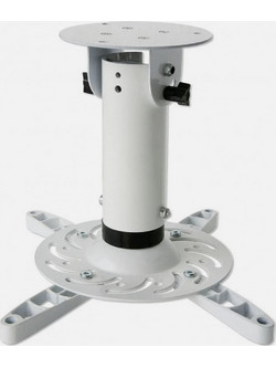 Techly ICA-PM 200WH Βάση Οροφής Προβολέα Κοντινής Προβολής - Drop 200 mm, 15 kg & Λευκό