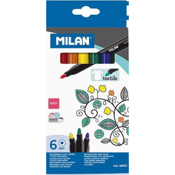 MILAN ΜΑΡΚΑΔΟΡΟΙ 6 ΤΕΜ. ΓΙΑ ΥΦΑΣΜΑ 06P6T