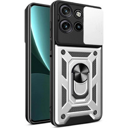Bodycell Armor Slide Θήκη Ασημί (Motorola Edge 50 Neo / Edge 60 Neo)