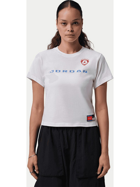 Jordan Brooklyn Graphic Γυναικείο T-Shirt IR8803-100 White